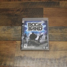 Rock Band Video Game: Playstation 3 Complete, Disc, Case, Manual