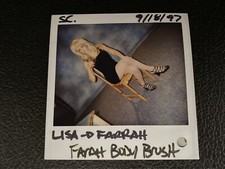 MADtv Lisa Arch Polaroid Wardrobe Photo  Pretty Actress Sexy Girl Feet Hot Shoes