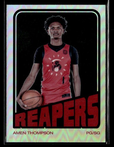 Amen Thompson #TB72-16 2022 Topps Chrome Overtime Elite 1972 card