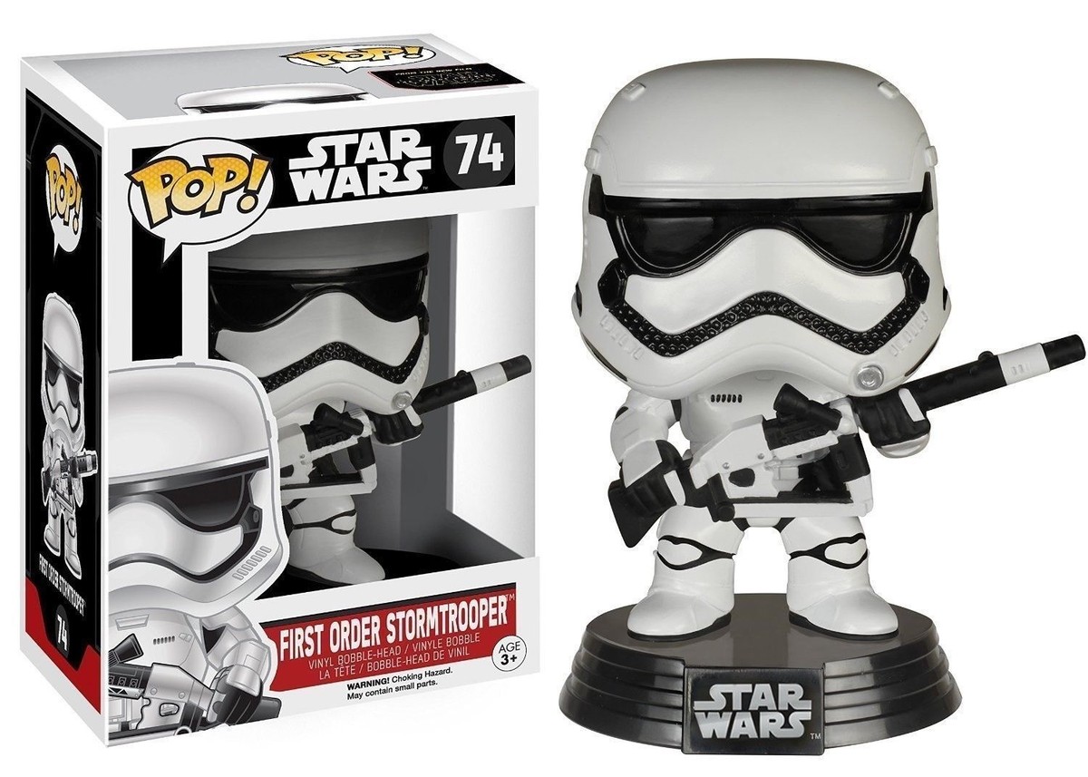 FUNKO POP STAR WARS #74 FIRST ORDER STORMTROOPER (HEAVY ARTILLERY