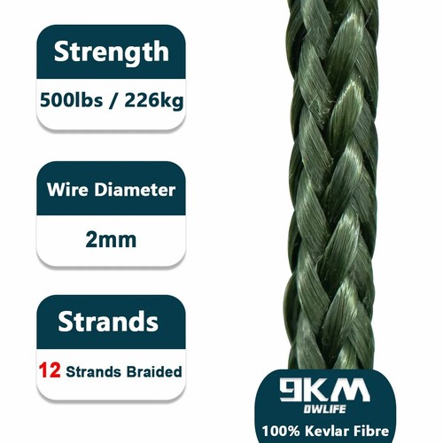 Kevlar Cord Fishing Line Friction Saw Tactical Survival Rope Made with Kevlar - Picture 5 of 13