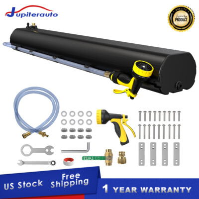 #ad #ad Pressurized 8 Gallon Camping Shower Water Tank Road Shower Fit Off Road Vehicles $209.06