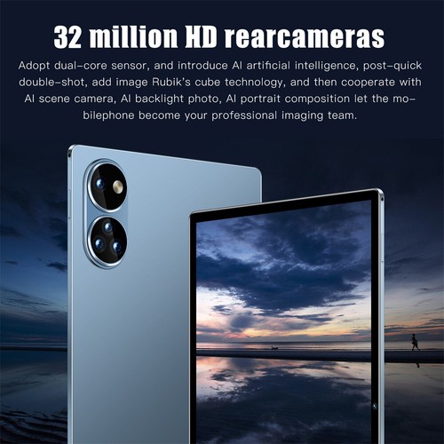 Tab P11 Tablet Pad 10.1'' Wifi Android 12 6GB+128GB 24+32MP Dual Camera Gifts - Picture 6 of 20