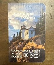 Log + Jotter  Dot Graph Notebook  “ Acaidia”   Sept 2024