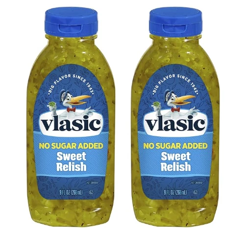 Vlasic No Sugar Added Sweet Relish Pack of 2