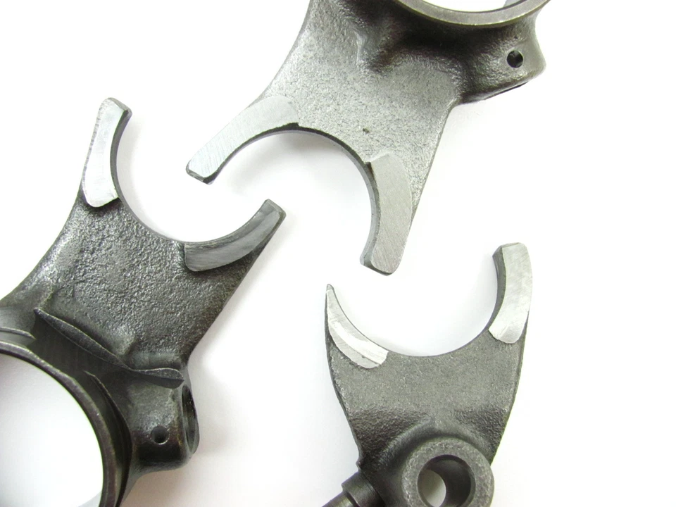 1978 SUZUKI 78 TS185 TS 185 TS185C SIERRA - GEARSHIFT SHIFT FORKS AND SHAFT Foto 3 de 4