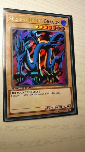 Serpent Night Dragon STP2-EN001 YuGiOh Speed Duel Tournament Pack 2 card