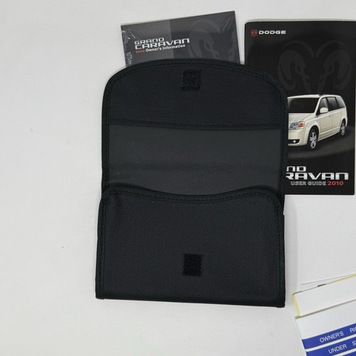 2010 Dodge Grand Caravan Owners Manual Complete Set w/ Case Inserts OEM Guide C - Foto 2 di 11