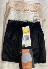 Vntg Olga Panty Secret Hug Scoop fit Nylon Brief Women's 0873 1pc Sz: 06, 07