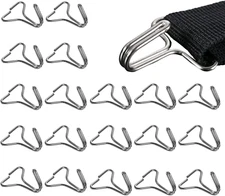 20 PCS Car Seat Cover Hooks, Fixing Hanger Fastener Locking Clip for Car Headres
