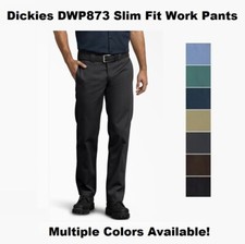 Dickies WP873 Slim Fit Work Pants Mutiple Colors Available