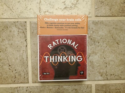 Rational Thinking Card Game by Family Games America Ages10+ La Pensee Rationelle