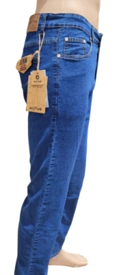 Jeans Uomo Estivo Leggerissimo Elasticizzato Regular Fit. Tg.46/64 - Immagine 1 di 4