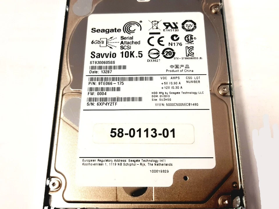 Seagate ST9300605SS 9TE066-175 300GB 10000RPM SAS 6Gbps 64MB Cache 2.5-inch HDDS - Image 4 of 4