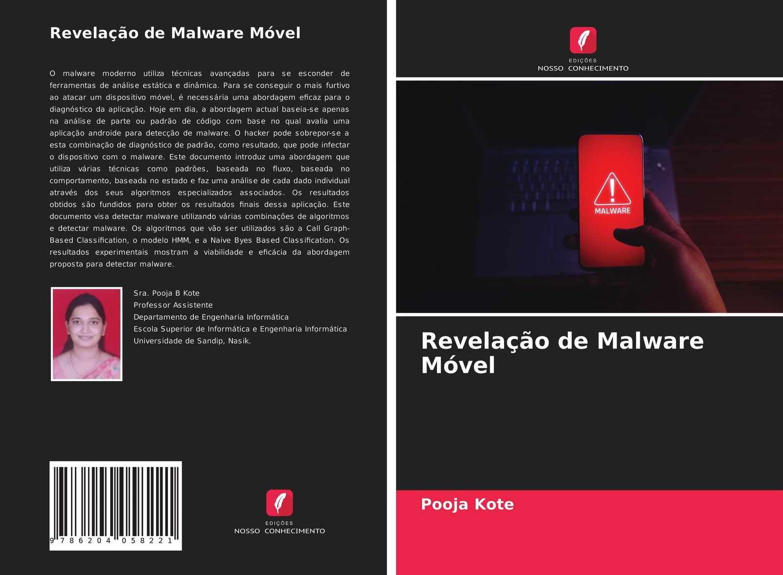 Thumbnail - Revelação De Malware Móvel Pooja Kote Taschenbuch Paperback