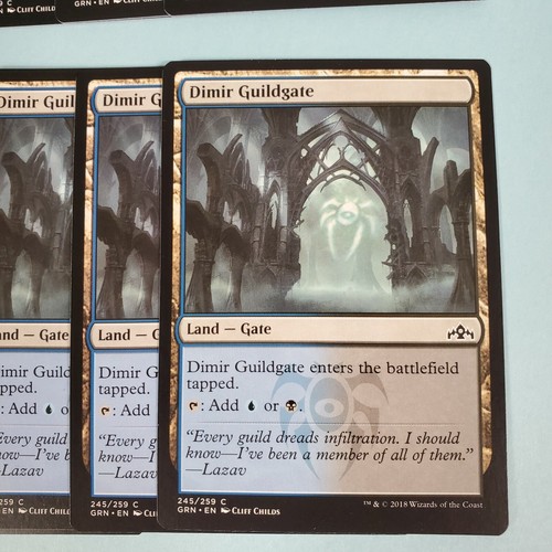 MTG 4x Dimir Guildgate Ver. A & 4x Dimir Guildgate Ver. B - Gremios de Ravnica - Imagen 3 de 5