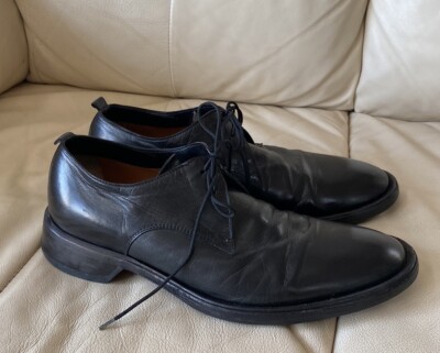 Costume National Shoes Oxford Oxfords Black Leather 8 Lace  display picture 2
