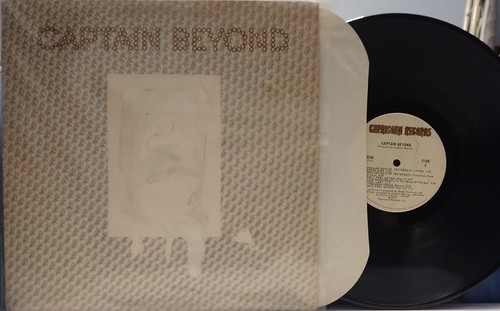 CAPTAIN BEYOND debut 1ST PRESS 1972 CAPRICORN LP Rod Evans PSYCH BLUES ROCK Hear