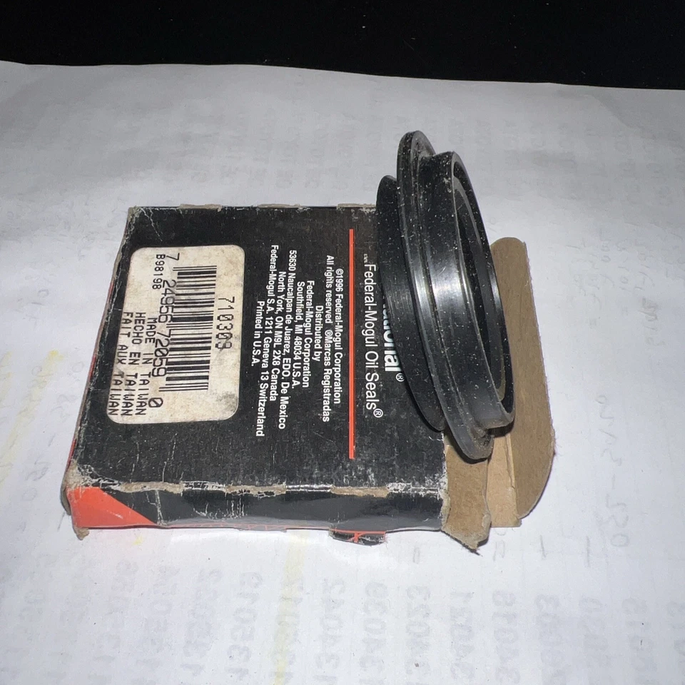 Уплотнение крышки ГРМ двигателя National 710309 подходит для Chevy Geo Spectrum 1,5 л F+S - Изображение 4 из 4