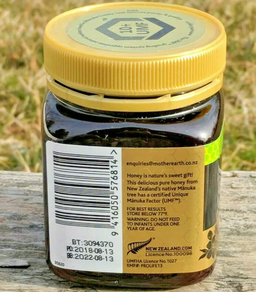 Mother Earth Trader Joe's New Zealand Manuka Honey Jar UMF Mother Earth Trader Joe's New Zealand Manuka Honey Jar UMF