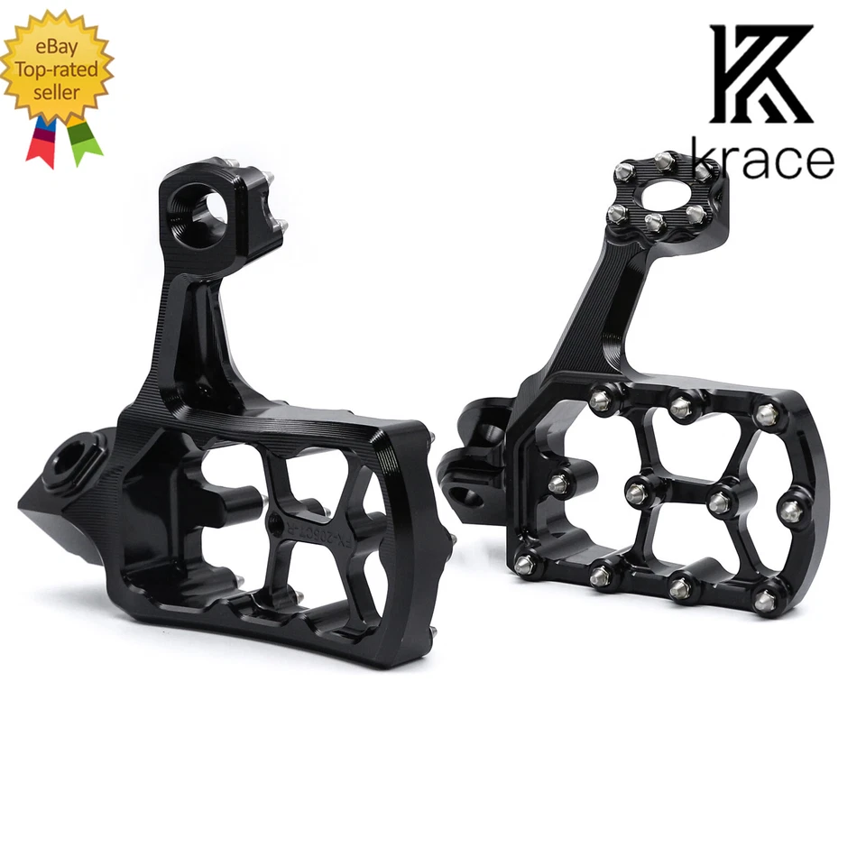 Para Husqvarna 701 Enduro/Supermoto 2016-2023 CNC estriberas reposapiés pedales suciedad Foto 2 de 4