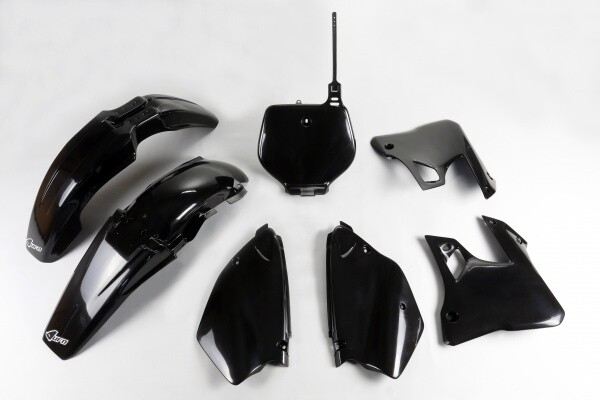 Ufo Plast Kit Verkleidungsteile Yamaha YZ 125-250 1996-1999 Schwarz-image