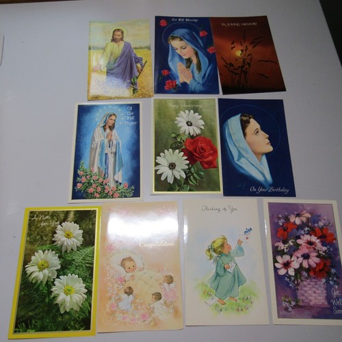 Vintage Association of the Marian Helpers Greeting Cards All Occasion 10 cards