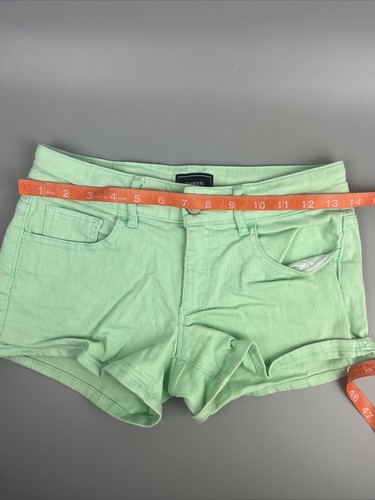 Gap Kids Jean Shorts Girls Size 12 Teal Regular Size - Picture 4 of 5