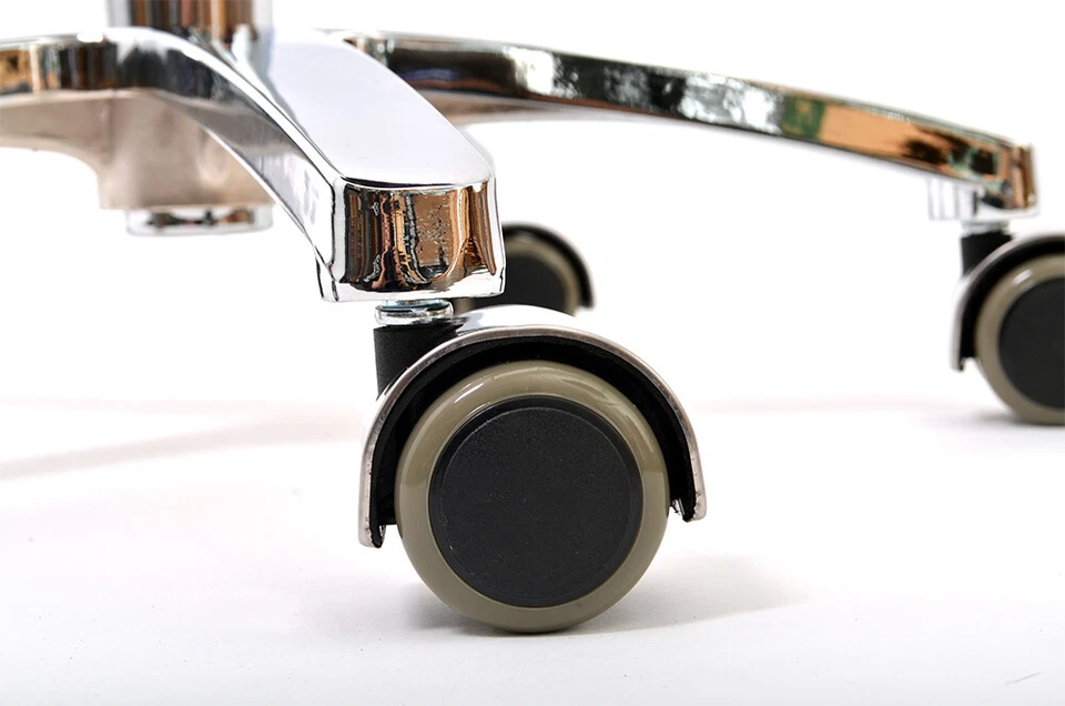 Sattelstuhl Sattelhocker Praxishocker höhenverstelbar, drehbar - mit Fußring - Bild 4 von 4