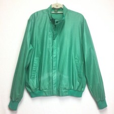 mens size L windbreaker jacket vintage Munsingwear green lightweight vintage