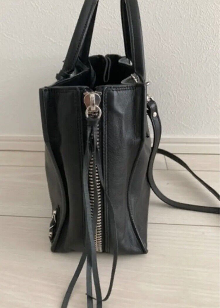 BALENCIAGA Tote Shoulder Bag 357333 Papier Mini Side Zip BALENCIAGA Tote Shoulder Bag 357333 Papier Mini Side Zip