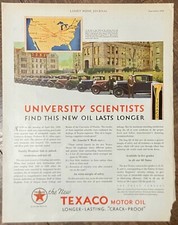 Original 1930 Texaco Article in Ladies Home Journal