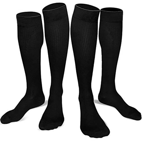 Medical Compression Socks for Men, Women (15-20 mmHg) for Flight Travel Nurses - Picture 13 of 14