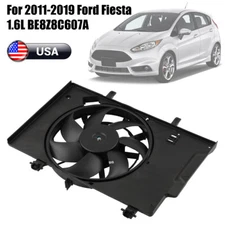 For 2011-2019 Ford Fiesta L4 1.6L Engine Radiator Cooling Fan Assembly 621503