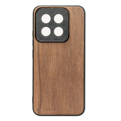 Holzhülle für Xiaomi 14T Bewood Handyhülle Hard Case Cover Schutz Hülle Etui