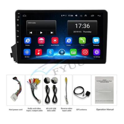 9'' Android 10.0 Car Radio Stereo GPS 2+32G WiFi For 05-13 Ssangyong Kyron Actyon