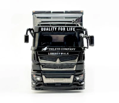 希少！LBWK 1/64 LB Trucks FUSO Black Tarmac Works 1/64 Mitsubishi Fuso Super Great LB-TRUCKS