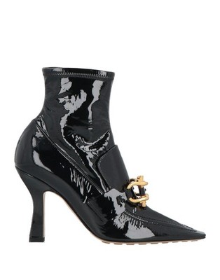 Bottega Veneta - Women - Patent leather Ankle boots - Black