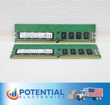 LOT OF 2 SK Hynix HMA41GU7AFR8N-TF 16GB (2x8GB) 2Rx8 PC4-2133P Server Memory