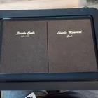 (2) Lincoln Cent Dansco Albums With 87 Coins in Them Coins Will Be UNC Or Proof