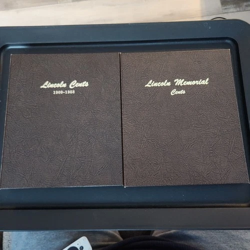 (2) Lincoln Cent Dansco Albums With 87 Coins in Them Coins Will Be UNC Or Proof