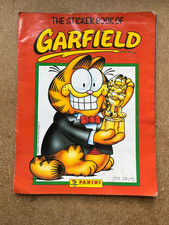 PANINI GARFIELD STICKER BOOK - COMPLETE - FREE UK POSTAGE 