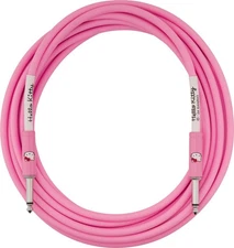 Fender X Hello Kitty Official 10' ft Instrument/Guitar Cable, Pink
