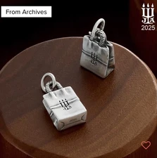 James Avery Retired Shopping Bag Charm