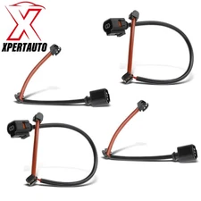 For Porsche Cayenne Panamera 10-17 4pcs Disc Brake Pad Wear Sensor Front & Rear