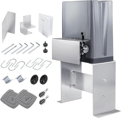 1800 lb Automatic Sliding Gate Opener with 2 Remotes for Gates Up to 40 ft