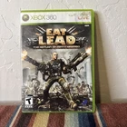 Eat Lead: The Return of Matt Hazard (Microsoft Xbox 360, 2009) Cib Complete