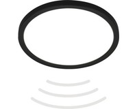 Led Sensor Deckenleuchte IP44 15W 1900 Lm 4000 K HxØ 3X24 Cm Slim Schwarz/Weiß +