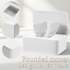 3 Pcs Wipes Dispenser Refillable Wet Wipe Container Lid 7.28 X 4.80 X 2.75" Room