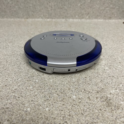 Audiophase CD-315 Portable CD Compact Disc Player Blue Anti Skip Tested Works - Picture 2 of 9